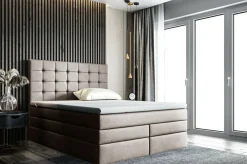 Boxspringbett MAGNUS Doppelbett Ehebett Bettkasten 140 160 180 200 Taschenfeder