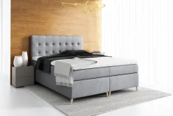 Boxspringbett Schlafzimmerbett ASGER 160x200cm inkl. Bettkasten