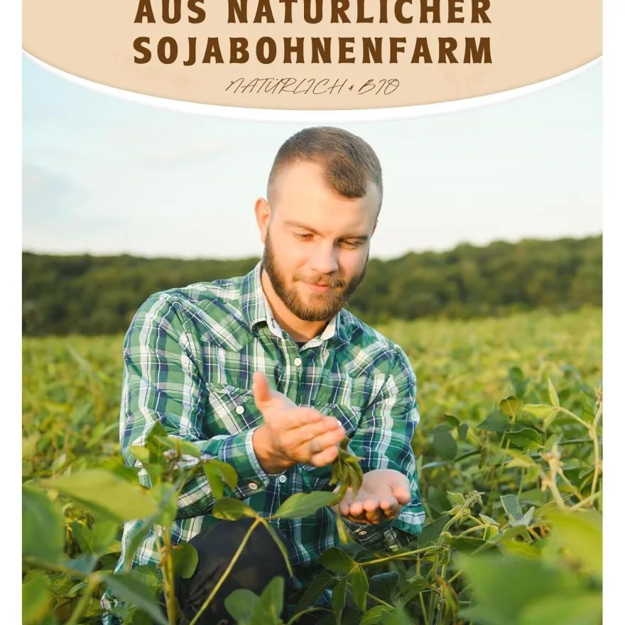 BOYUJK Premium Sojawachs Flocken für Kerzenherstellung, 4kg - 100% Natürlich