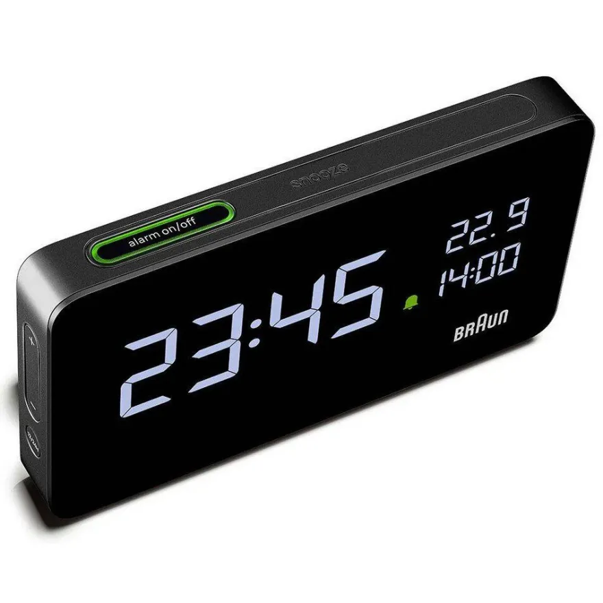 Braun - BC20BEU - Wecker - digital - Quarz - schwarz