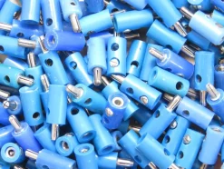 Brawa 3055 - Stecker rund - Blau