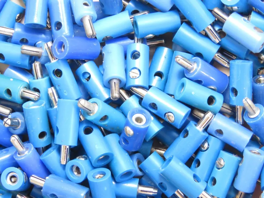 Brawa 3055 - Stecker rund - Blau