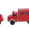 Brekina - Mercedes L/ LA 322 DBP - Gepäckanhänger S 119 Katastrophenschutz - HO 1:87