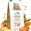 Brit Care Hundefutter getreidefrei Senior & Light Lachs 12 kg