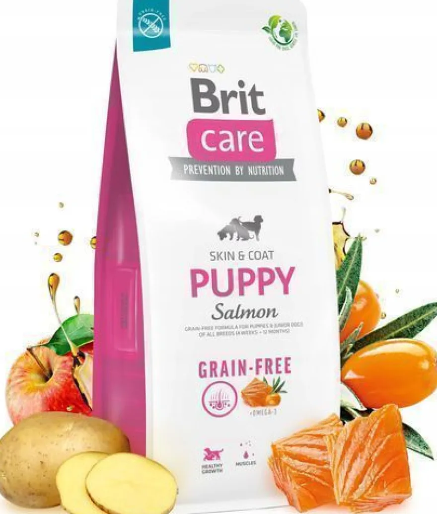 Brit Care Hundefutter getreidefrei Welpenfutter Lachs 12 kg