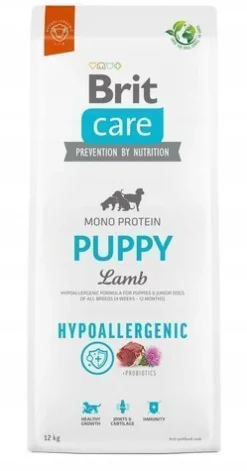 Brit Care Hunde hypoallergenes Welpenfutter Lamm 12 kg