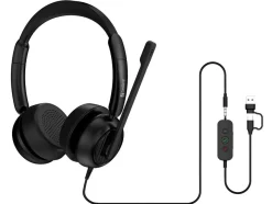 Béro-Headset Sandberg mit Geräuschunterdréckung, schwarz