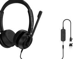 Béro-Headset Sandberg mit Geräuschunterdréckung, schwarz