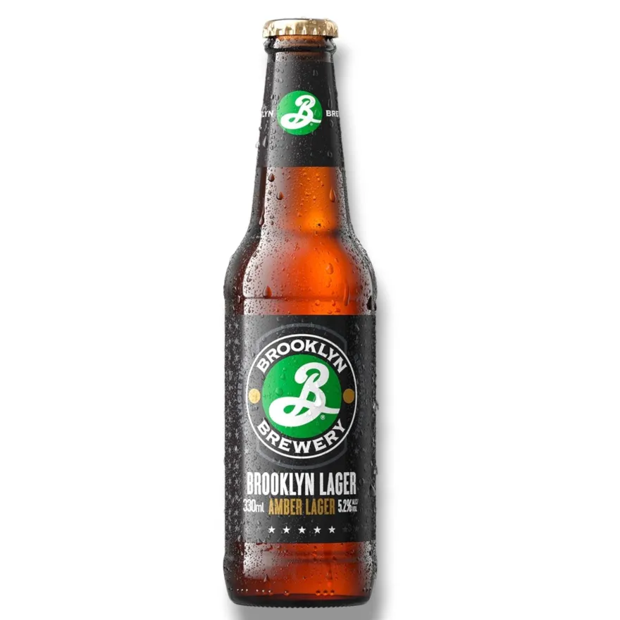 Brooklyn Hoppy Amber Lager 12 x 0,33l- Craft Beer aus New York mit 5,2% Vol