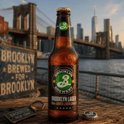 Brooklyn Hoppy Amber Lager 12 x 0,33l- Craft Beer aus New York mit 5,2% Vol
