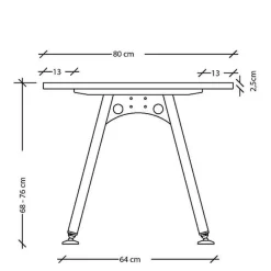 Büro Schreibtisch 180x80/100 cm Freiform Modell AS18 stufenlos höheneinstellbar