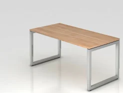 Büro Schreibtisch 160x80 cm Modell RS16 mechanische Höheneinstellung