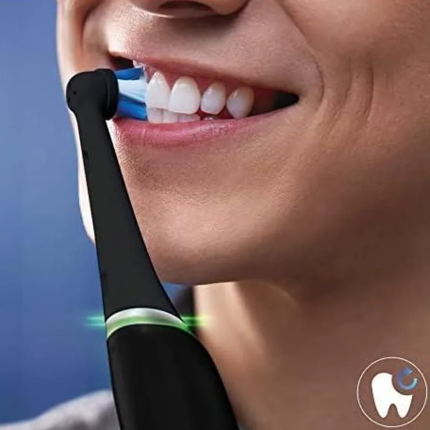 Brossettes de remplacement Oral-B iO Noir, 8 Stéck