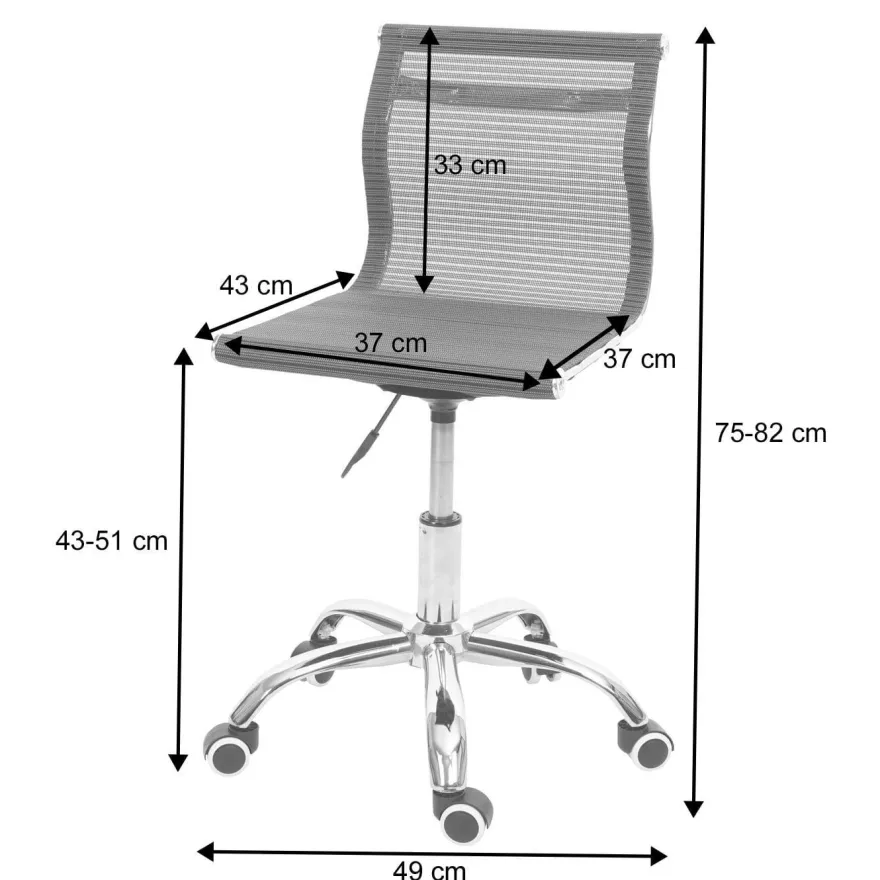 Bürostuhl HWC-K53, Drehstuhl Schreibtischstuhl, Netzbezug Stoff