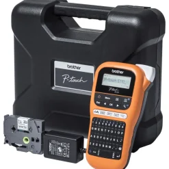 Brother P-touch E110VP Handheld Beschrifter mit Koffer