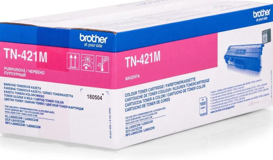 Brother TN-421M Original Toner Magenta Tonerkartusche TN 421 M OVP 1800 Seiten