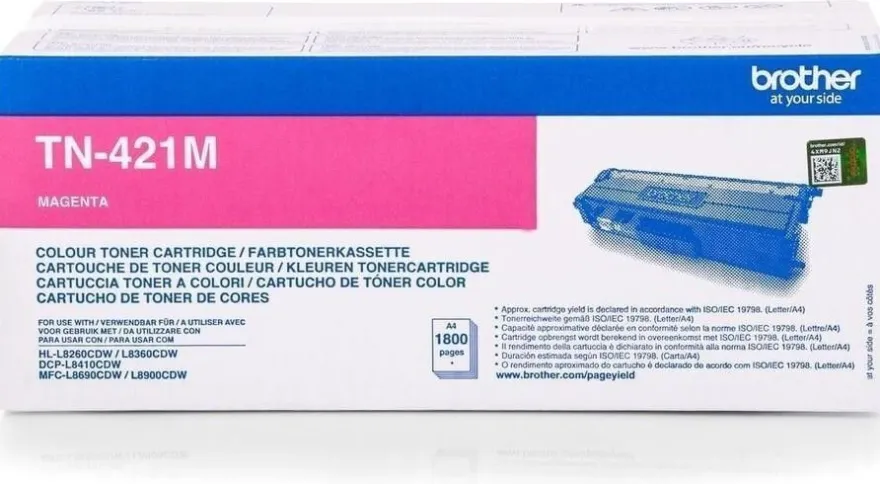 Brother TN-421M Original Toner Magenta Tonerkartusche TN 421 M OVP 1800 Seiten