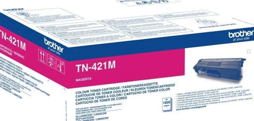 Brother TN-421M Original Toner Magenta Tonerkartusche TN 421 M OVP 1800 Seiten