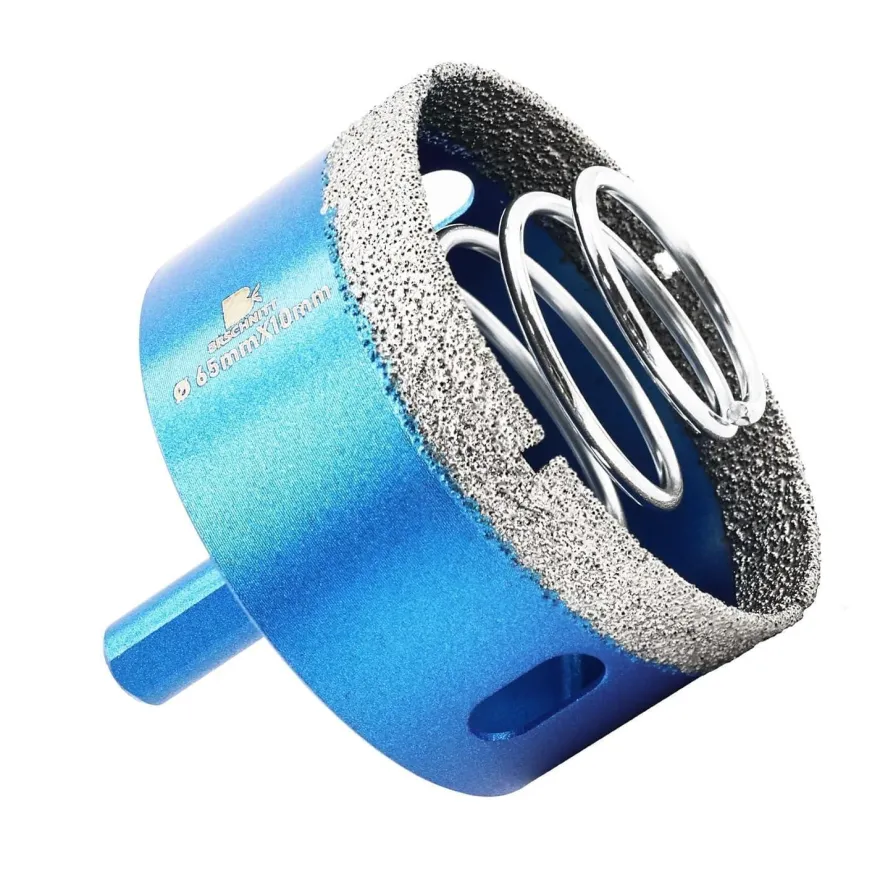 Brschnitt Diamantbohrkrone 65mm - für Keramik, Granit, Porzellan, Fliesen