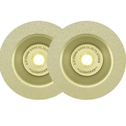 Brschnitt Diamant Schleifscheibe 115MM, 2 Stück, gelötet, für Stein, Fliesen