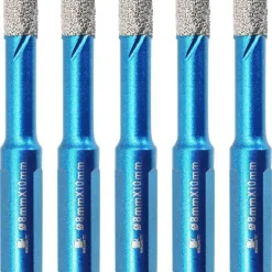 Brschnitt Diamant Trockenbohrer 8mm, 5er Set Bohrkrone für Fliesen, Keramik