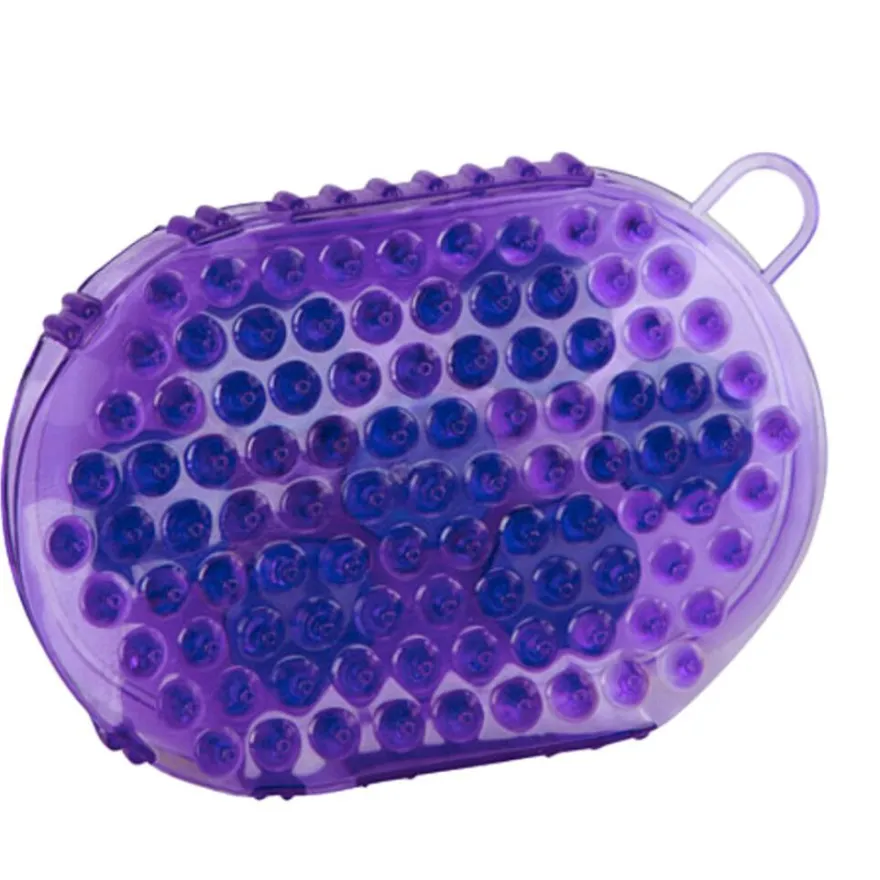 Bürste magnet massage lila