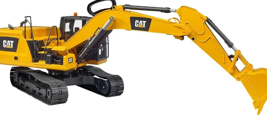 bruder 02483 - Cat Schaufelbagger - 1:16 Baustelle Baufahrzeug Löffelbagger