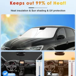 BSTW Auto Sonnenschutz für Renault Arkana (2021-2025) - Faltbare