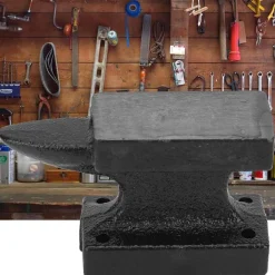 Buachois Mini Amboss, Massiver Gusseisen Block mit Gummikissen für Schmuck