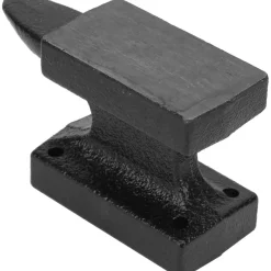 Buachois Mini Amboss, Massiver Gusseisen Block mit Gummikissen für Schmuck