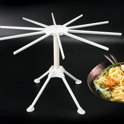 Bugucat Nudeltrockner Pastatrockner Nudelständer 10 Sprossen 2kg Tassen
