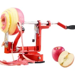 Bugucat Profi Apfelschäler Apfelschneider 3in1 Obstschneider Premium-Qualität