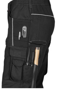 Bundhose schwarz Montagehose 42-68 Arbeitshose Arbeitsbundhose wie Canvas TOP