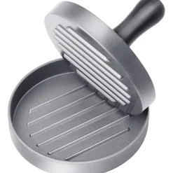 Burgerpresse Edelstahl Lebensmittelqualität 11.5 cm Antihaft mit ABS-Griff