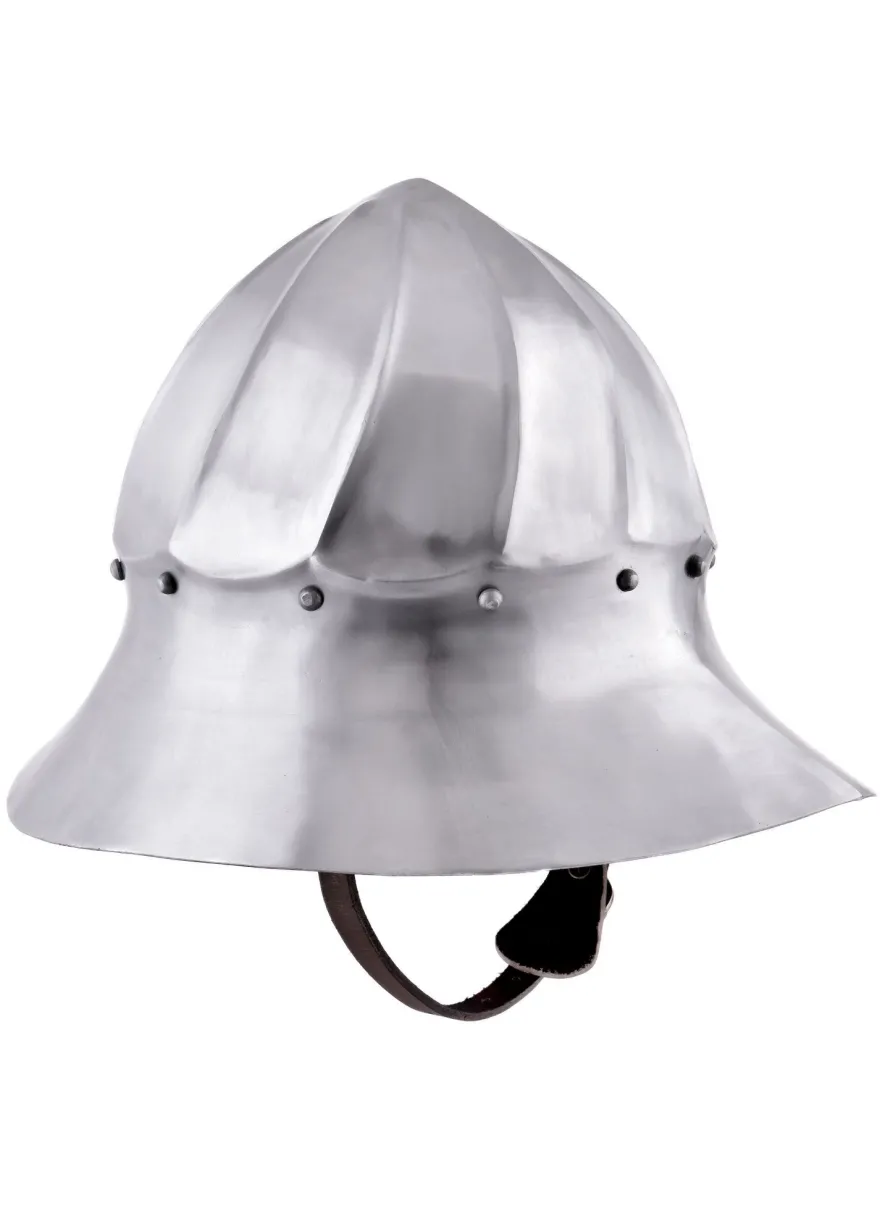 Burgunder-Eisenhut, 15. Jh., 1,6 mm Stahl