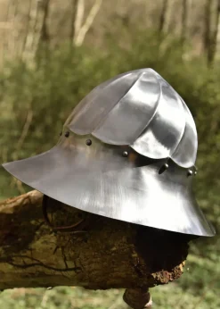 Burgunder-Eisenhut, 15. Jh., 1,6 mm Stahl