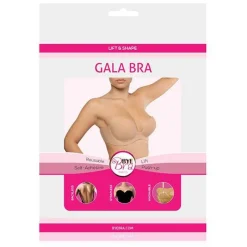 Bye Bra Gala BH trägerlos selbstklebend Cup C beige