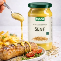 Byodo Bio Mittelscharfer Senf (200 g)