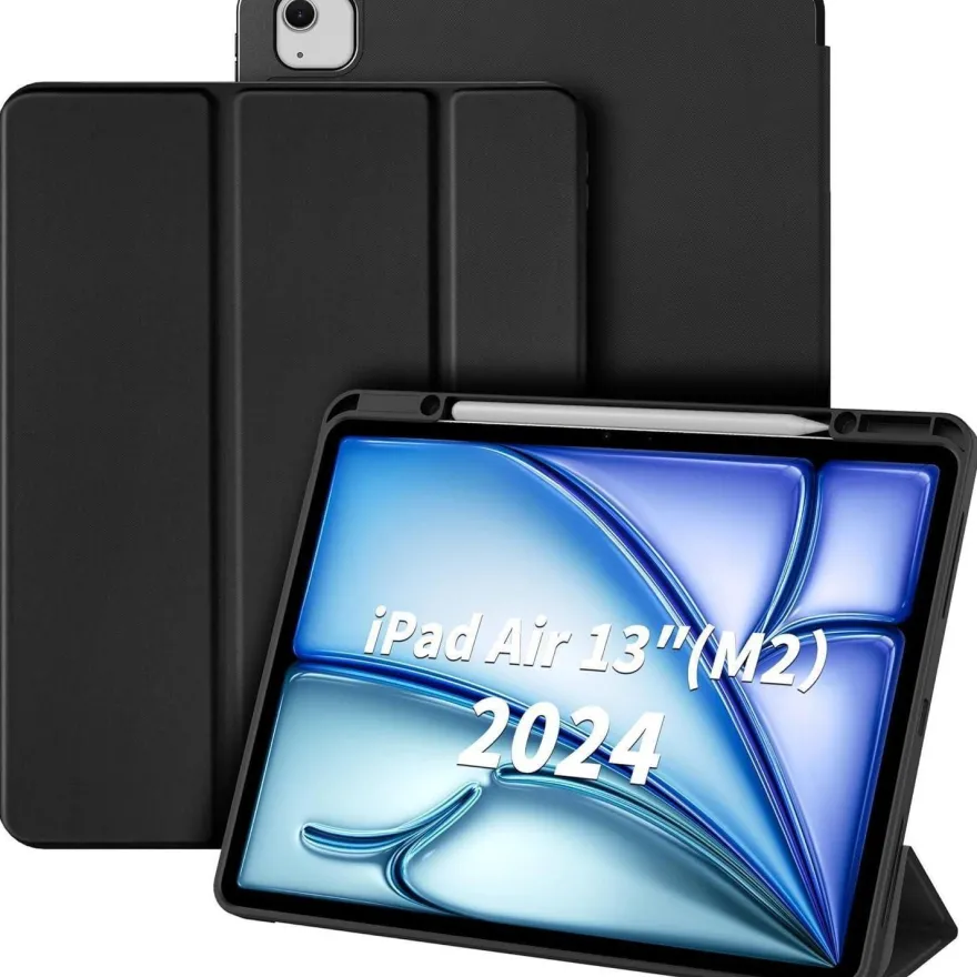 CACOE Hülle für iPad Air 13 Zoll M3/M2 2025/2024 mit Stifthalter, dünne