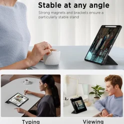 CACOE Hülle für iPad Air 13 Zoll M3/M2 2025/2024 mit Stifthalter, dünne