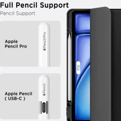 CACOE Hülle für iPad Air 13 Zoll M3/M2 2025/2024 mit Stifthalter, dünne