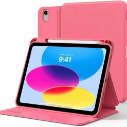 CACOE Hülle für iPad 11./10. Gen. (2025/2022) mit Stifthalter, dünn, Folio