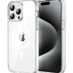 CACOE Hülle für iPhone 15 Pro Max mit MagSafe, Kameraschutz, stoßfest