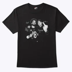 Caleb Williams Ben Johnson Chicago Bears T-Shirt Hoodie Sweatshirt Merch