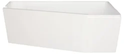 Calmwaters Wannenträger Essential Small in Weiß, linke Ausführung, 160 x 70 cm