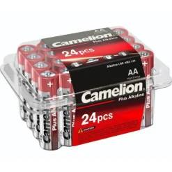 Camelion 11102406 Plus Alkaline Batterie LR6, Mignon, AA, 24er-Pack