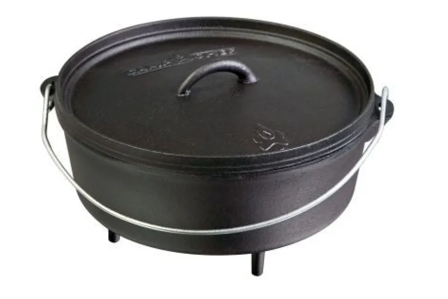 Camp Chef Classic Dutch Oven Set Schmortopf aus Gusseisen Grill BBQ Outdoor