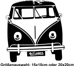 Camping Aufkleber Bus T1 Wohnmobil Wohnwagen Caravan Aufkleber Sticker 166/1