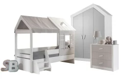Caploonba WHITE HOUSE Kinderzimmer 4-teilig