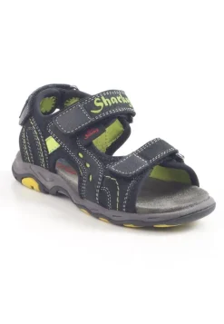 Capt´n Sharky Sandale schwarz Leder Matthis 410274 Jungen Pirat